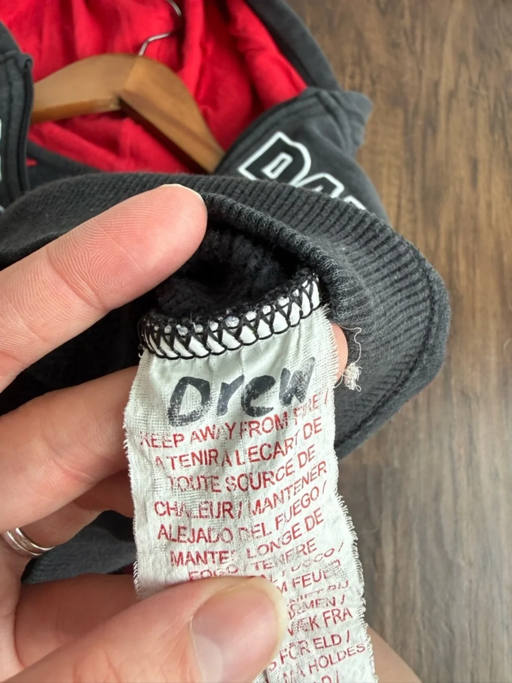 Jordan Black & Red 23 Zip-Up Hoodie